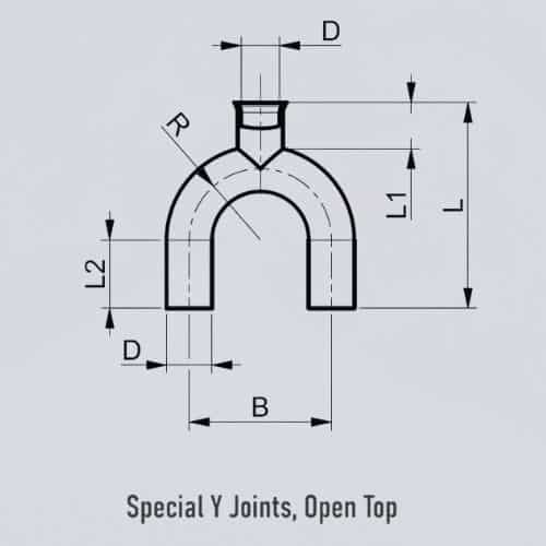 Copper Y-Joints in oman